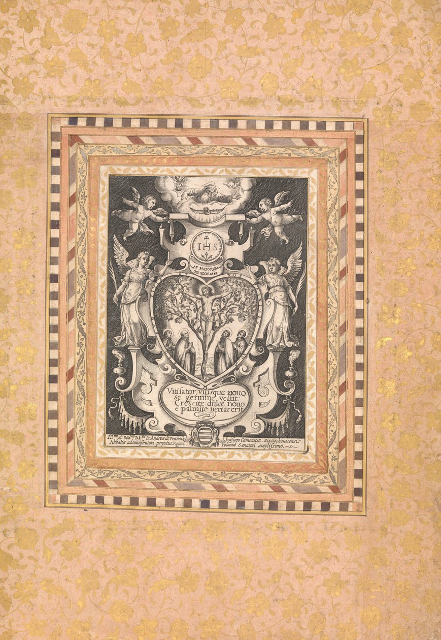 Andachtsszene, Folio aus dem Bellini-Album, ca. 1600 von Unbekannt