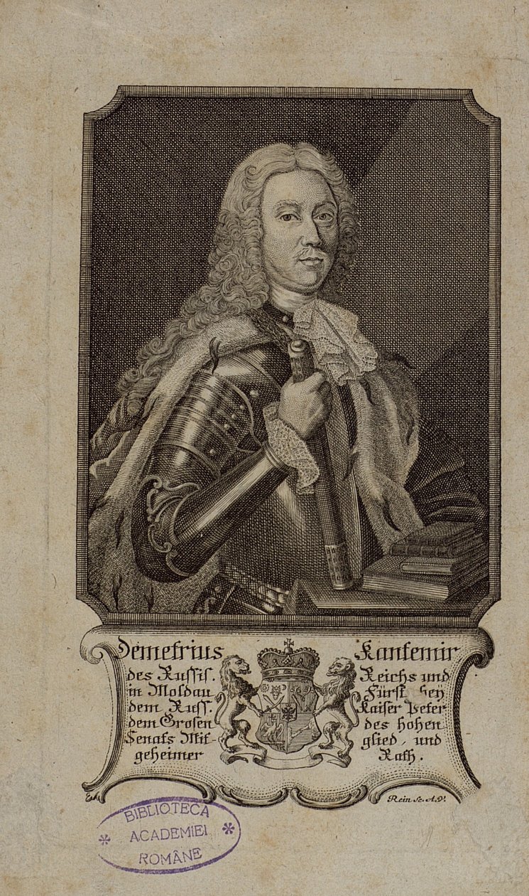 Dimitrie Cantemir 1673-1723, 1771 von Unbekannt