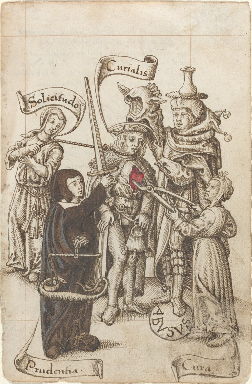 Iss dein Herz nicht auf (fol. 22 recto) von Unbekannt