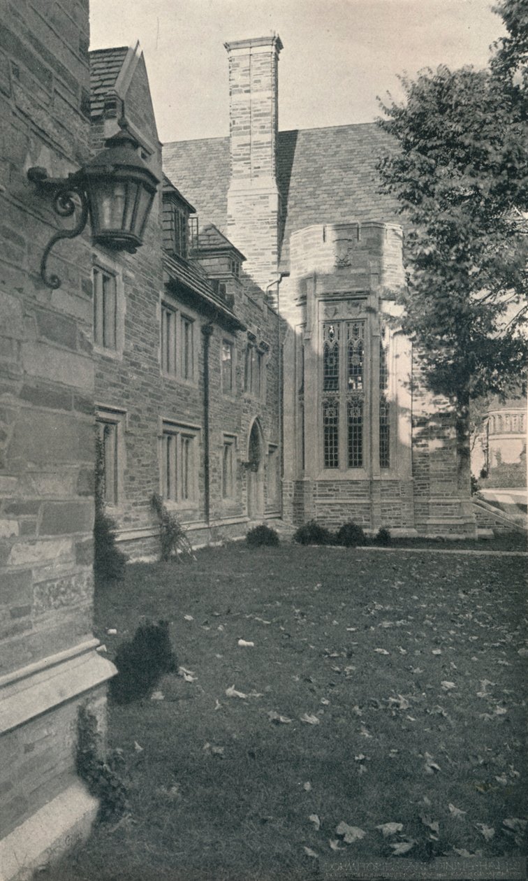 Schlafsäle und Speisesaal. Princeton University, New Jersey, um 1922 von Unbekannt