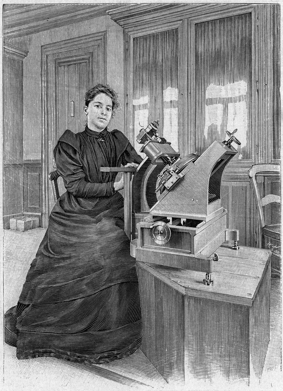 Dorothea Klumpke Roberts, amerikanische Mathematikerin und Astronomin, 1903 von Unbekannt