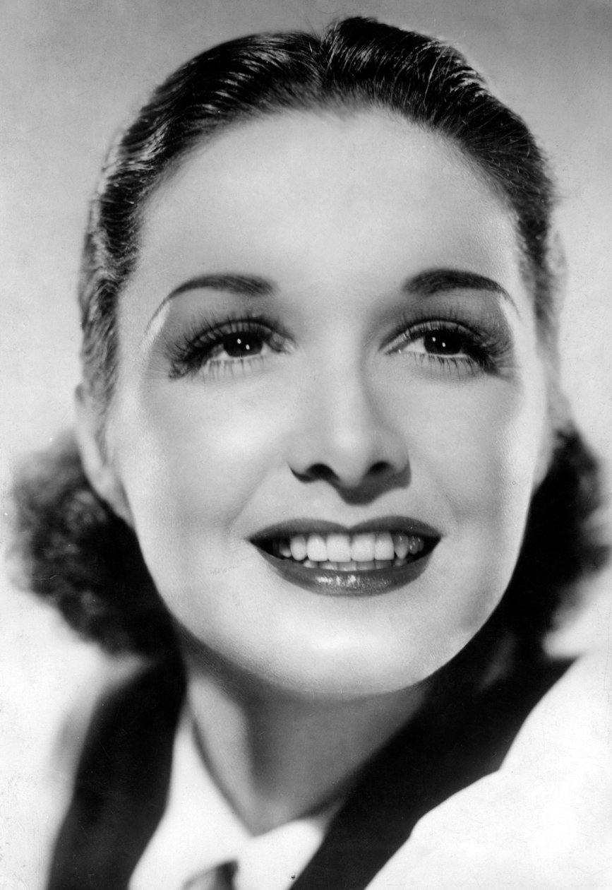Dorothy Lamour 1914-1996, amerikanische Schauspielerin, um 1930er-1940er Jahre von Unbekannt