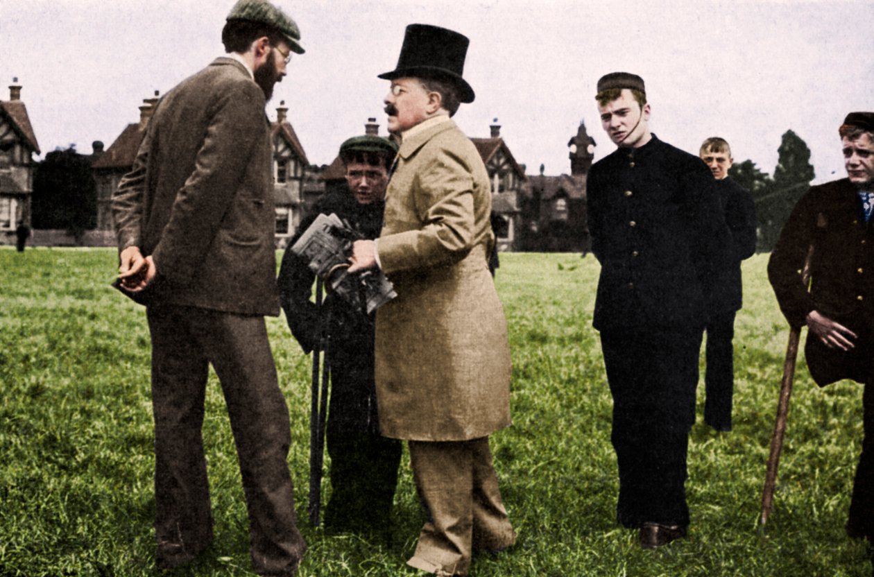 Dr. Barnardo in einem seiner Heime von Unbekannt