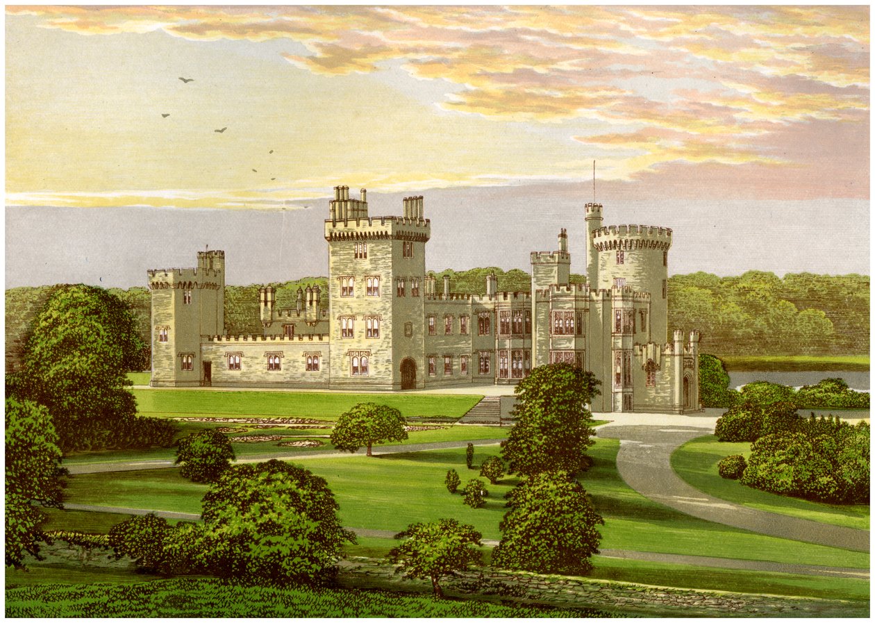 Dromoland, County Clare, Irland, Heimat von Lord Inchiquin, um 1880 von Unbekannt