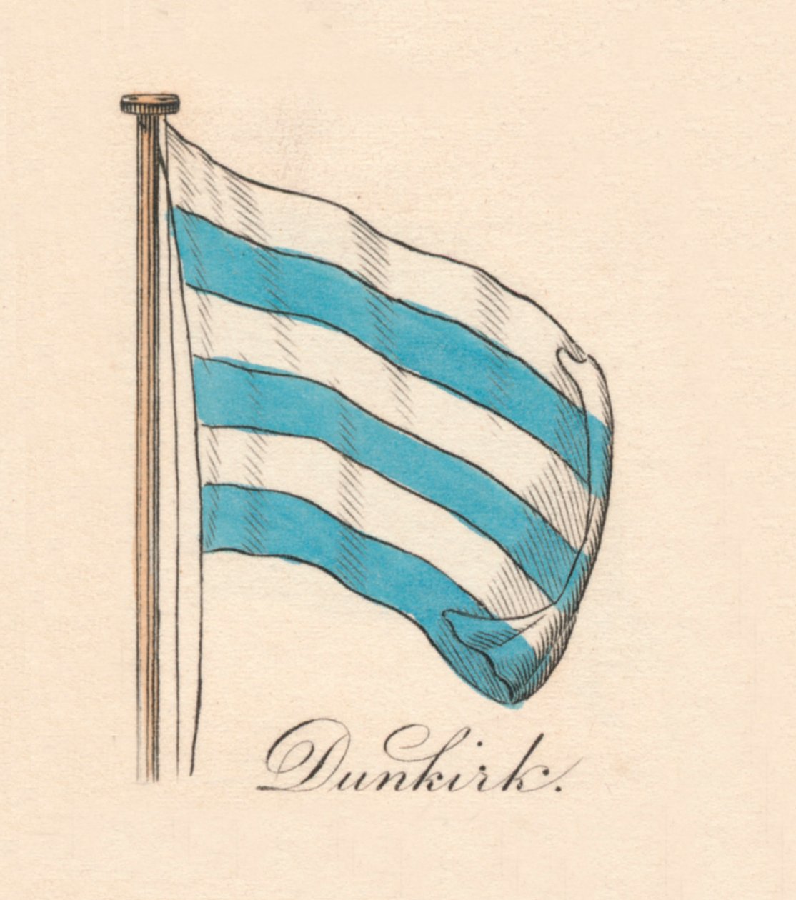 Dünkirchen, 1838 von Unbekannt