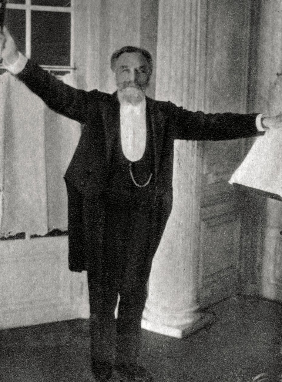 Édouard Colonne, französischer Dirigent und Geiger, 1902 von Unbekannt