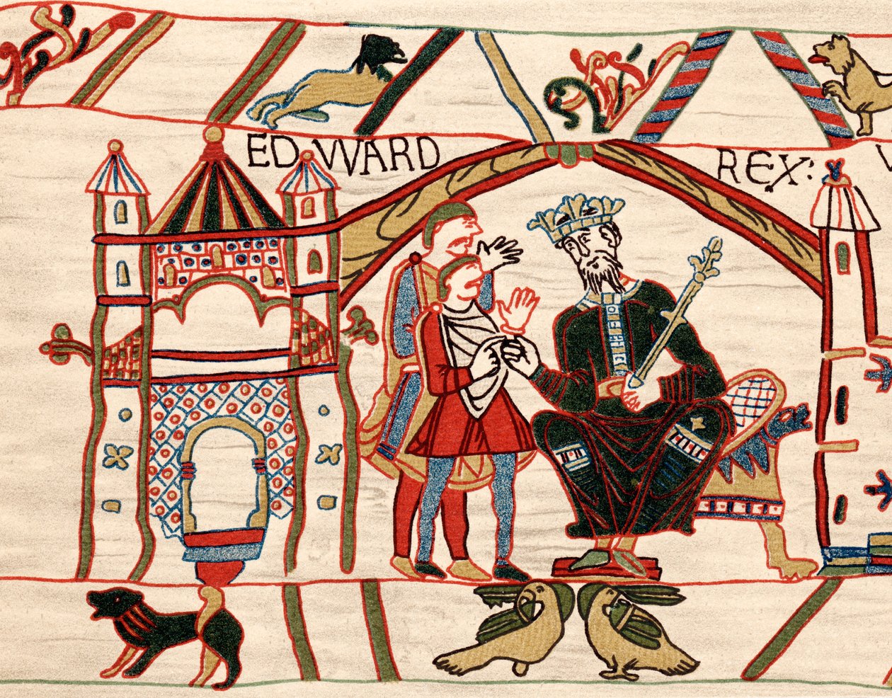 Edward der Bekenner, angelsächsischer König von England, 1070er Jahre von Unbekannt