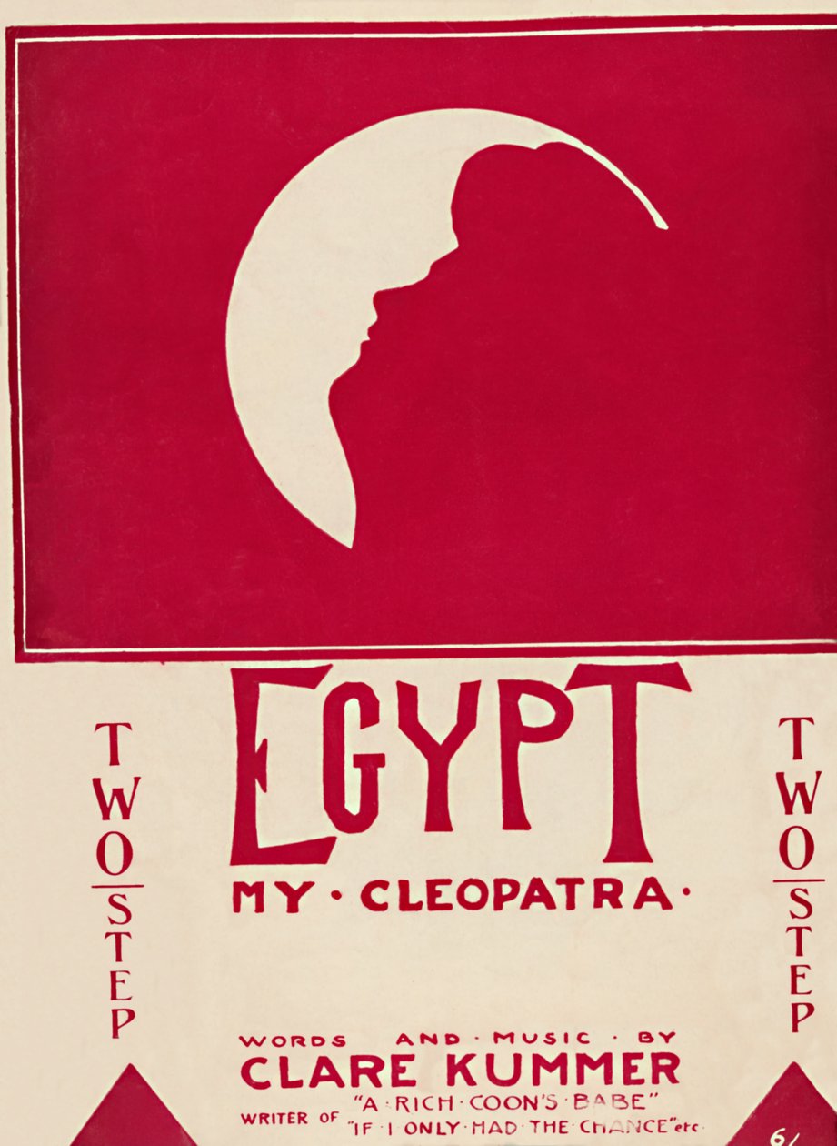 Ägypten, meine Kleopatra, 1904 von Unbekannt