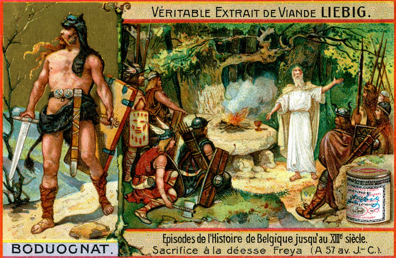 Episoden in der Geschichte Belgiens bis zum 13. Jahrhundert: Boduognatus, ca. 1900 von Unbekannt
