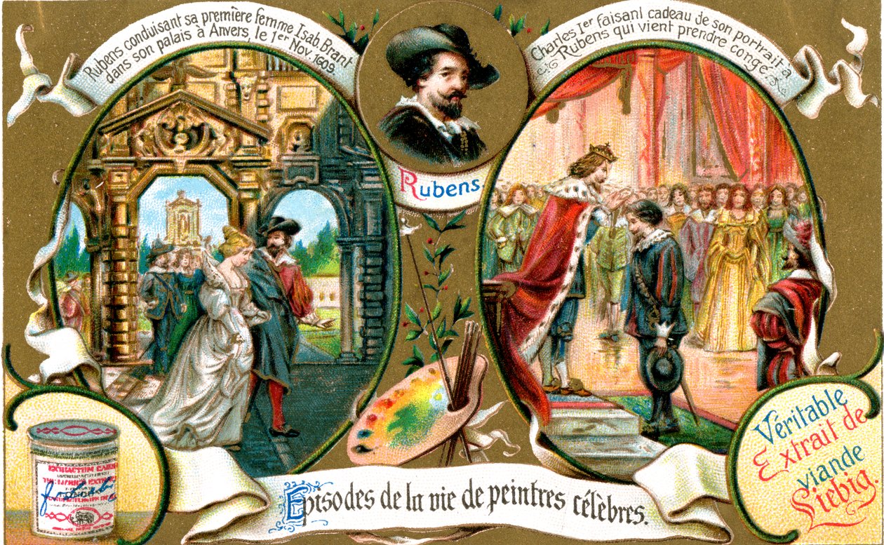 Episoden aus dem Leben berühmter Maler: Rubens, ca. 1900 von Unbekannt
