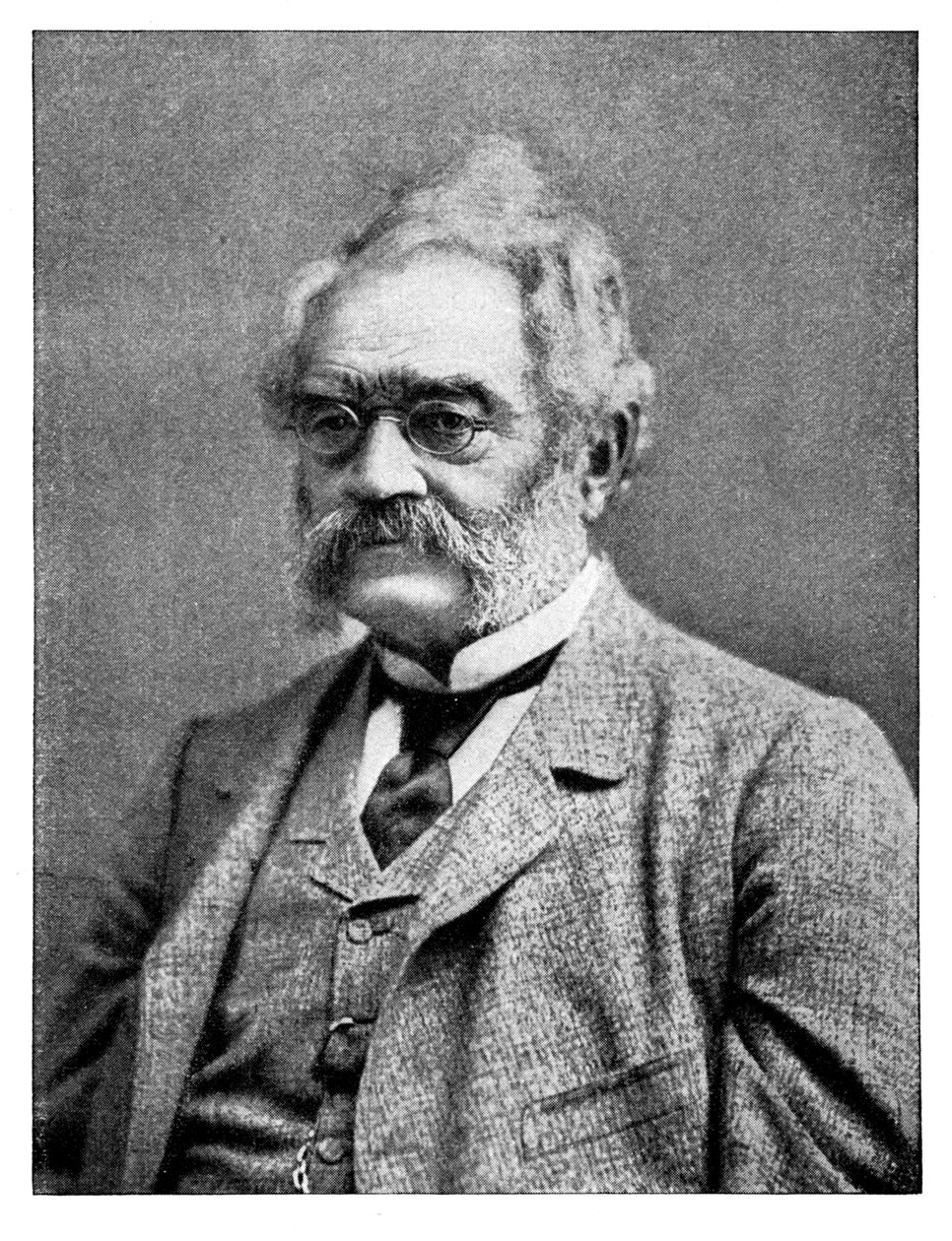 Ernst Werner von Siemens, deutscher Erfinder und Industrieller des 19. Jahrhunderts, 1900 von Unbekannt