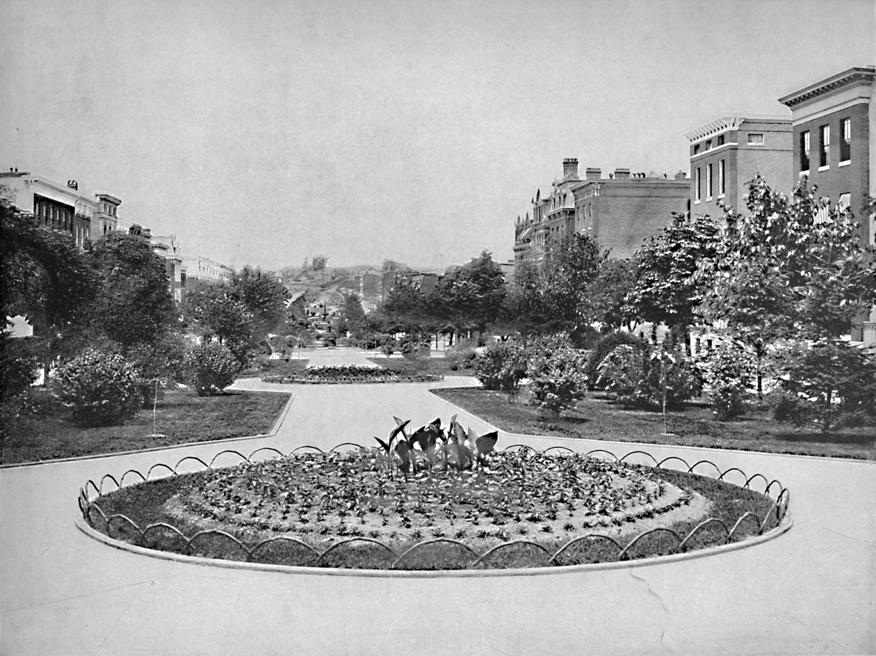 Eutaw Place, Blick nach Norden, Baltimore, Maryland, um 1897 von Unbekannt