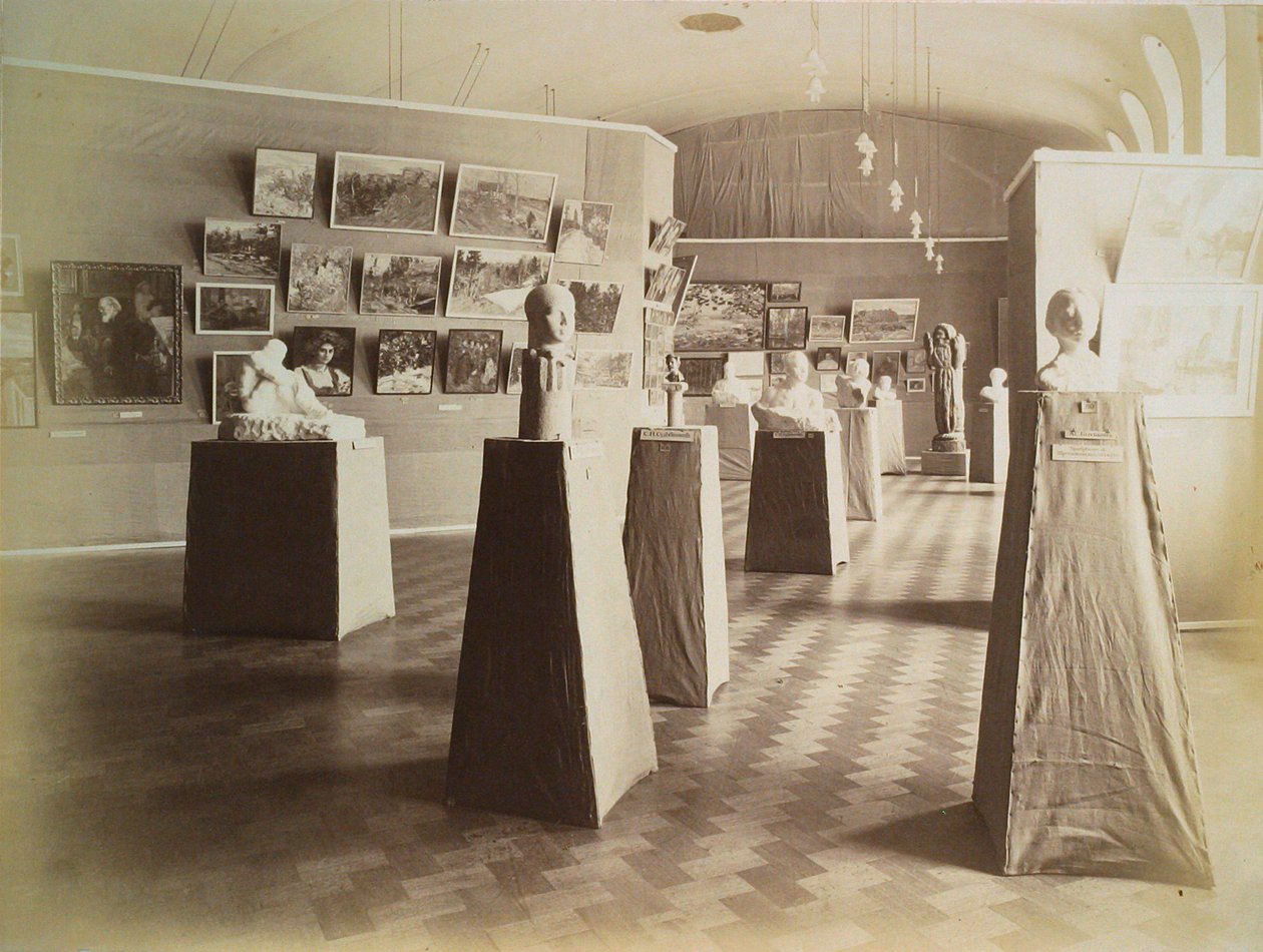 Ausstellungshalle, Haus der Literatur- und Kunstvereinigung, Russland, 1910er Jahre von Unbekannt