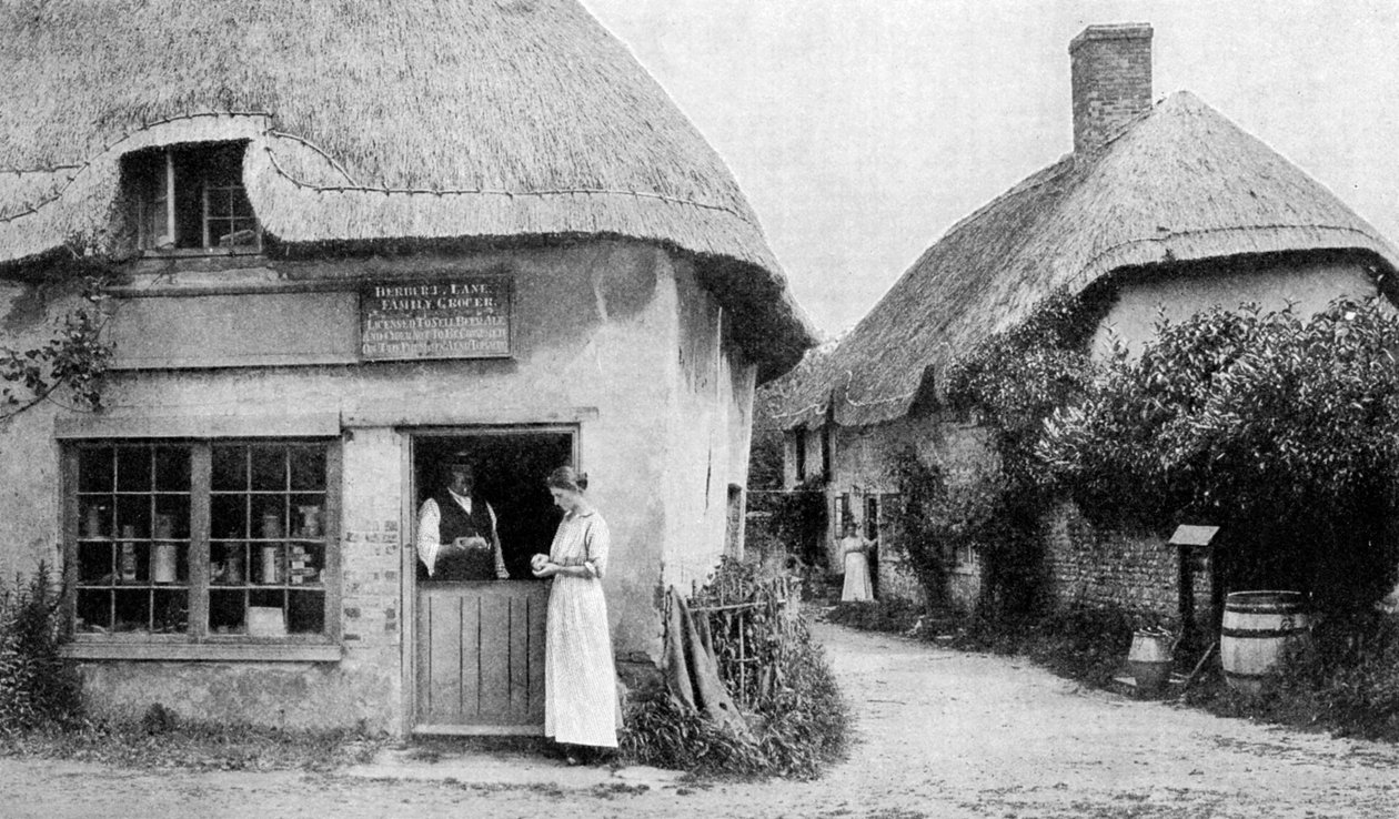 Familienlebensmittelhändler, Ecke von Bradford Peverell, Wessex von Unbekannt