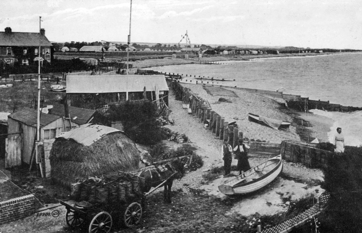 Felpham Beach, nahe Bognor Regis, West Sussex, frühes 20. Jahrhundert von Unbekannt