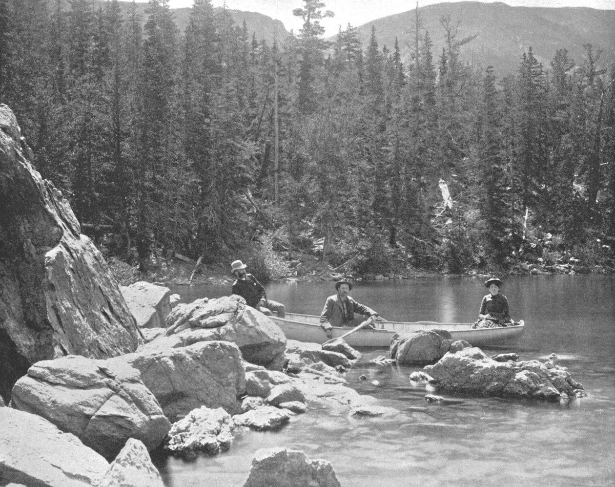 Fen Lake, nahe Georgetown, Colorado, USA, um 1900 von Unbekannt