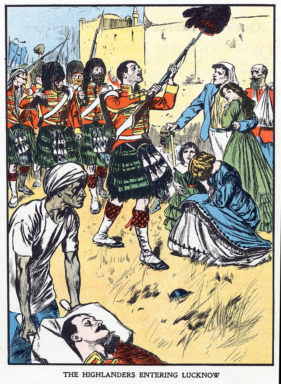 Erste Entlastung von Lucknow, Indischer Aufstand, 25. September 1857 von Unbekannt