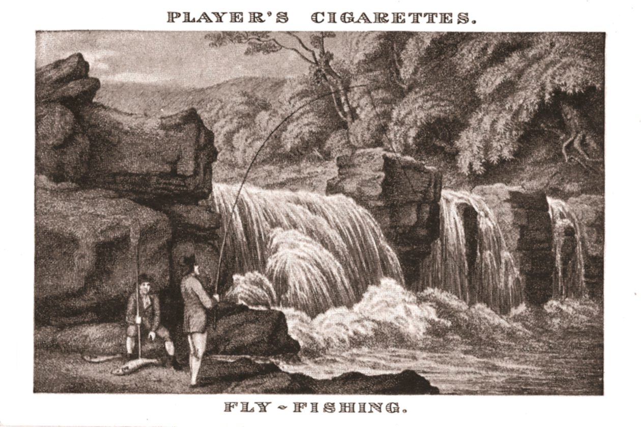 Fliegenfischen, 1924 von Unbekannt