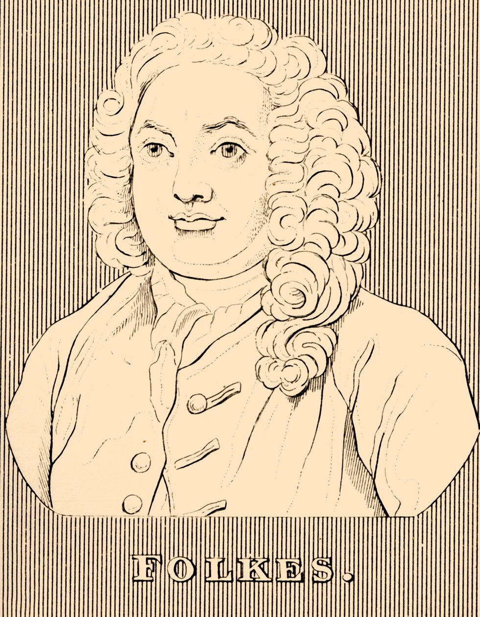 Folkes, 1690-1754, 1830 von Unbekannt