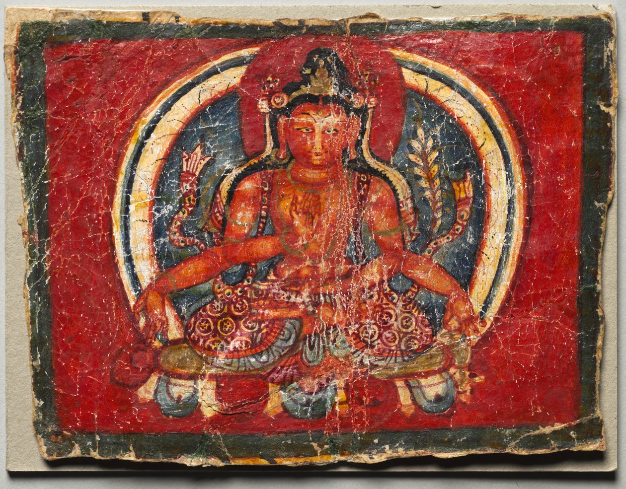 Vierarmiger Maitreya, um 1200 von Unbekannt