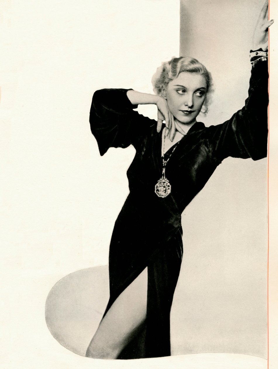 Frances Day in Person: Booths Gin Bringt das Beste in Jeder Gesellschaft, um 1935 von Unbekannt