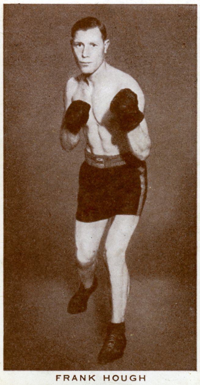 Frank Hough, britischer Boxer, 1938 von Unbekannt