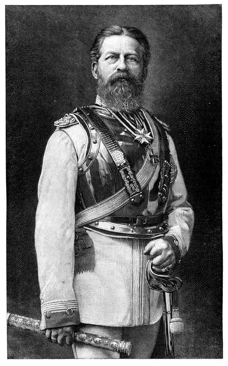 Friedrich III., König von Preußen und Kaiser von Deutschland, 1900 von Unbekannt