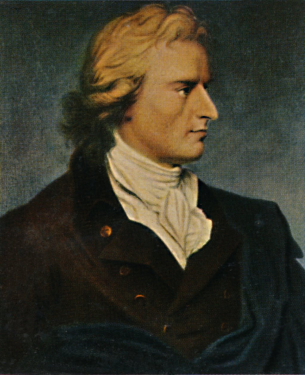 Friedrich von Schiller 1759-1805 - Gemälde von Kügelgen, 1934 von Unbekannt