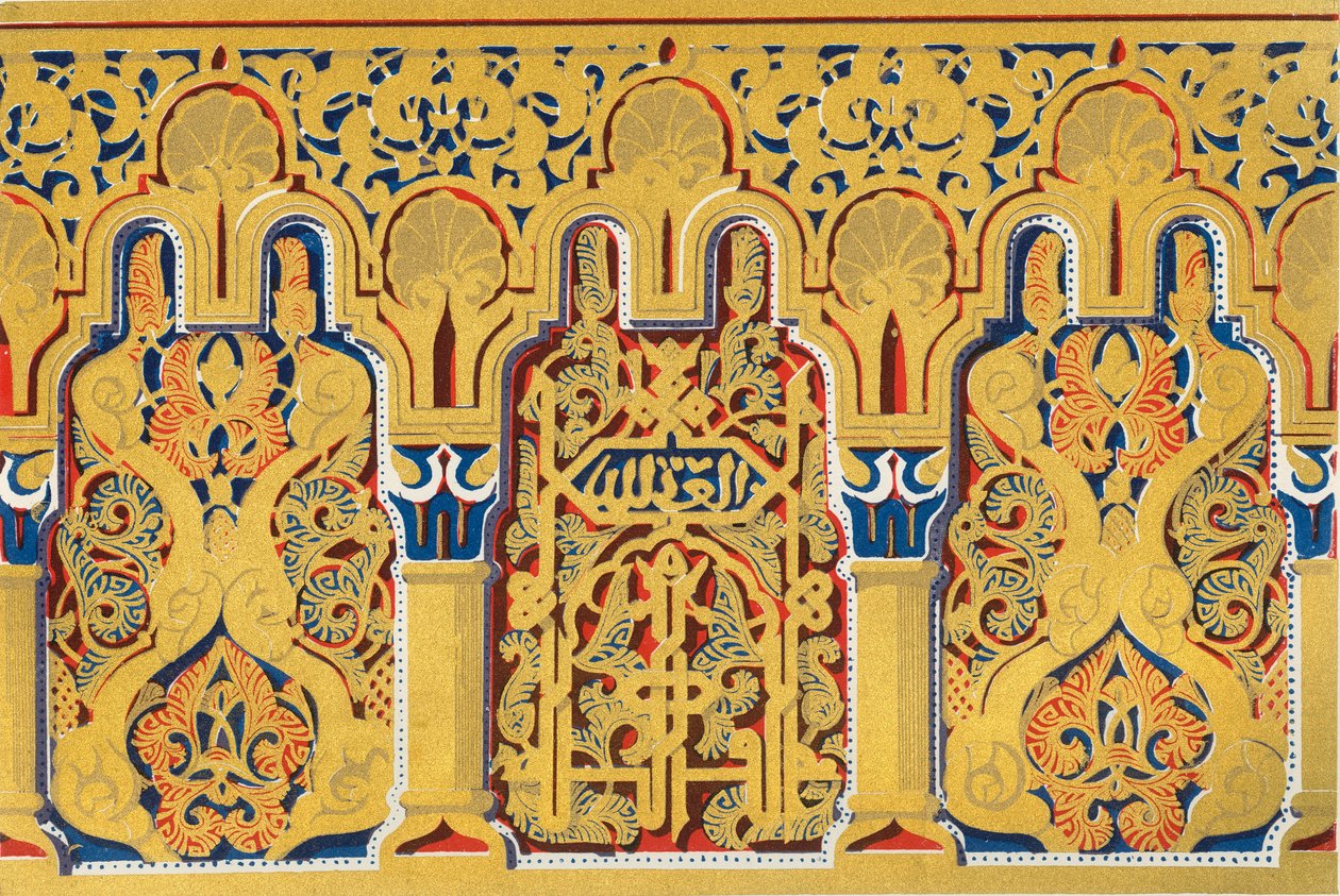 Fries in der oberen Kammer, Haus von Sanchez, 1907 von Unbekannt