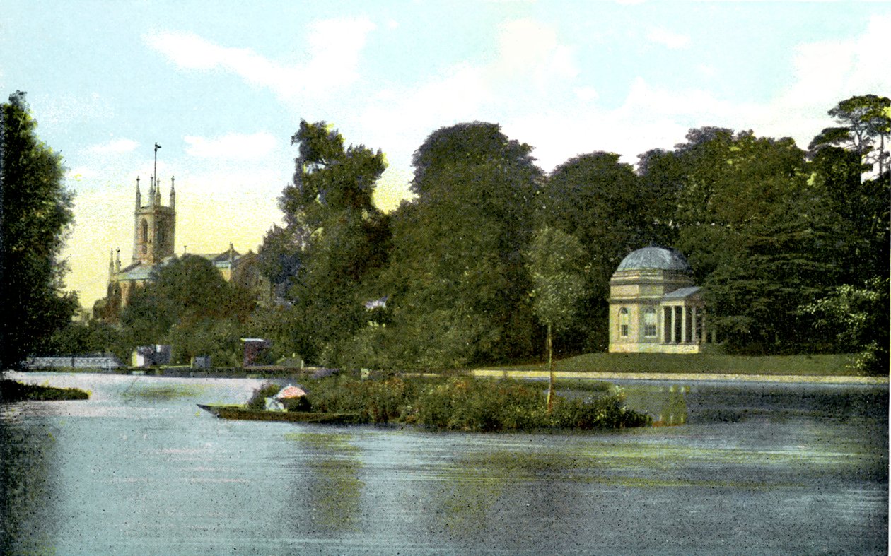 Garricks Villa, Richmond upon Thames, London, 20. Jahrhundert von Unbekannt