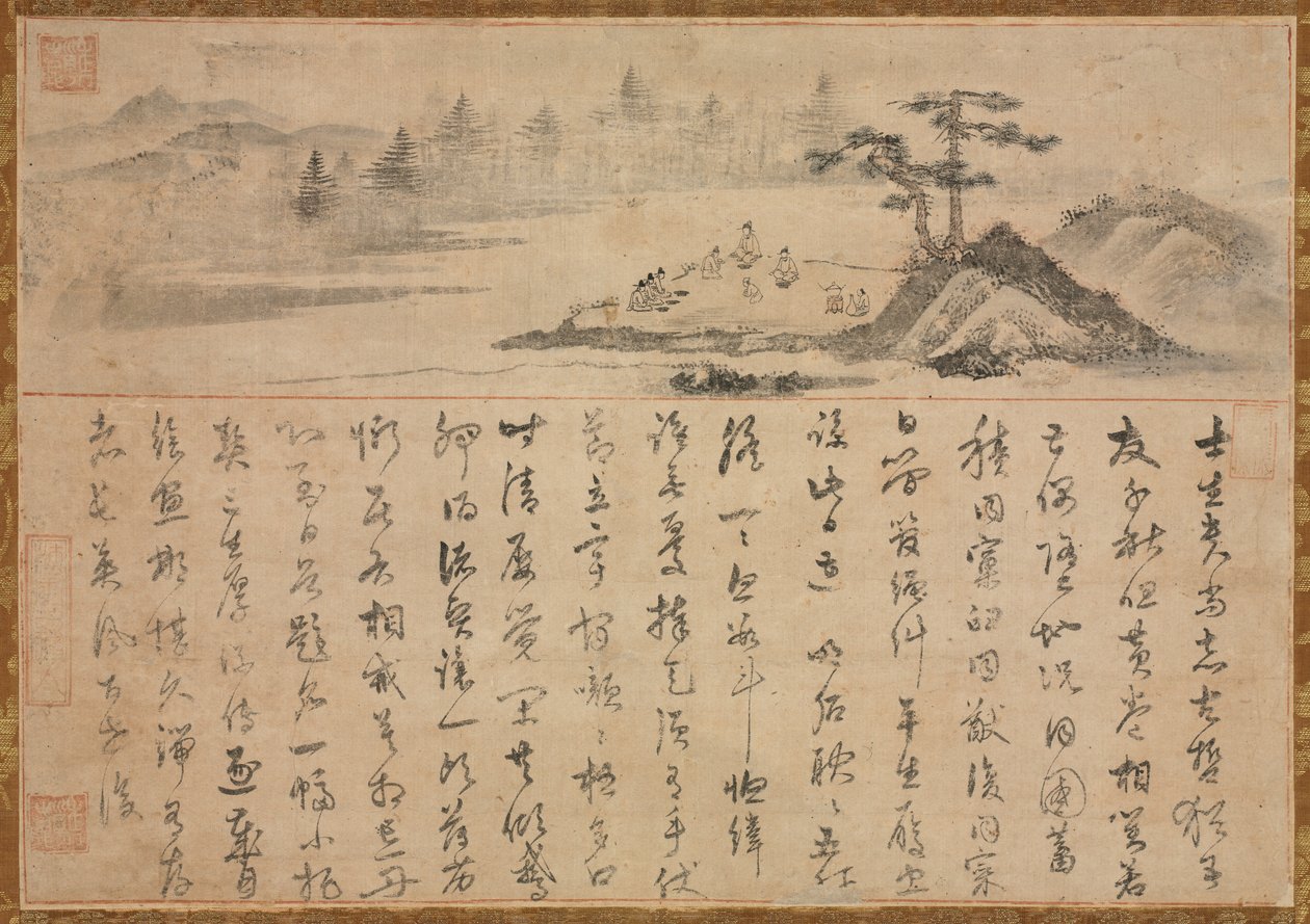 Versammlung der Mitglieder des Amtes des Zensor-Generals, 1700er Jahre von Unbekannt
