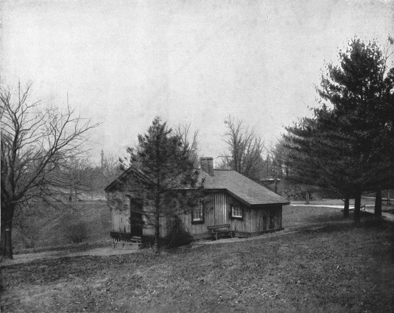 General Grants Blockhütte, Fairmount Park, Philadelphia, USA, ca. 1900 von Unbekannt
