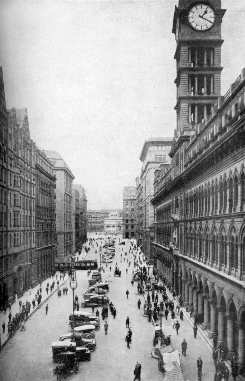 General Post Office, Martin Place, Sydney, New South Wales, Australien, um 1924 von Unbekannt