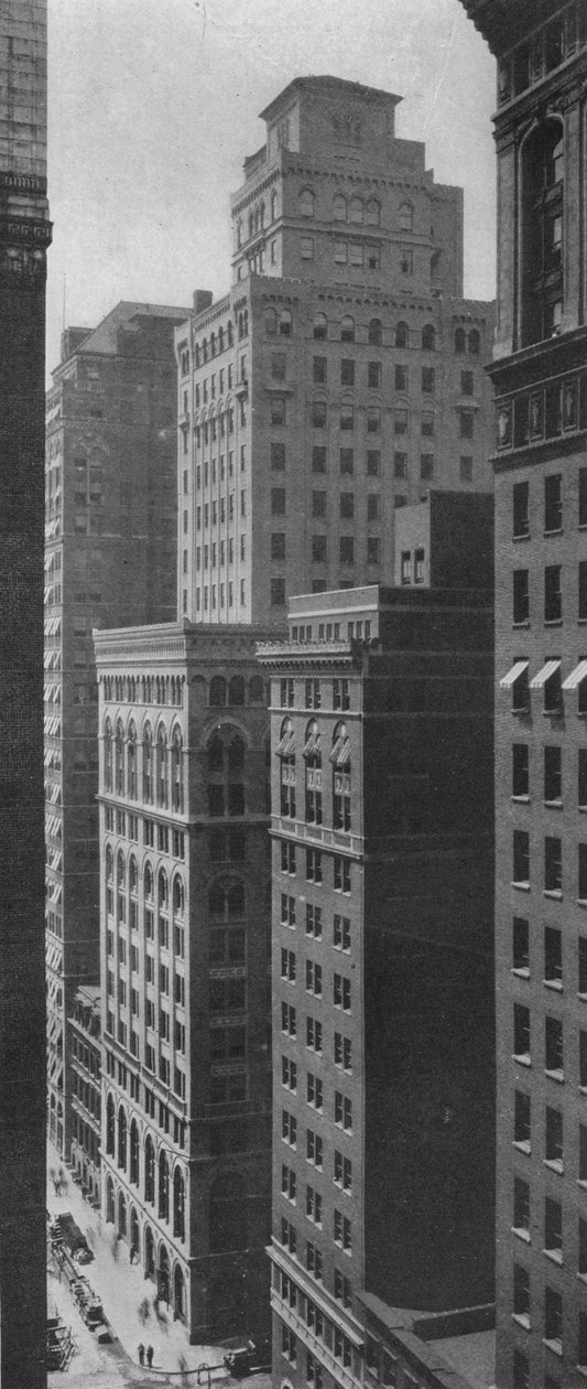 Gesamtansicht des Johns-Manville-Gebäudes, New York City, 1924 von Unbekannt