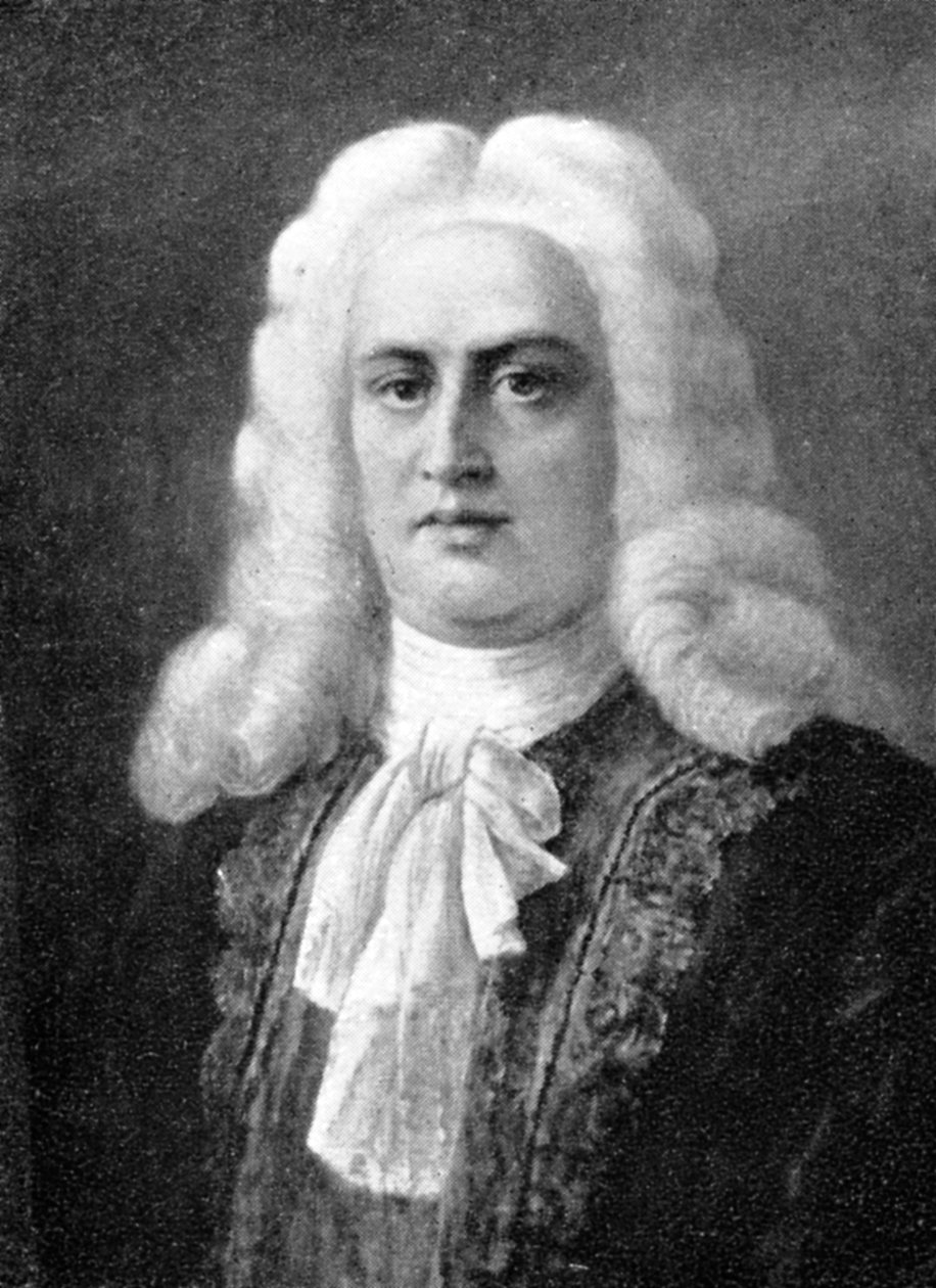 Georg Friedrich Händel, 1685-1759, deutscher Barockkomponist, 1909 von Unbekannt