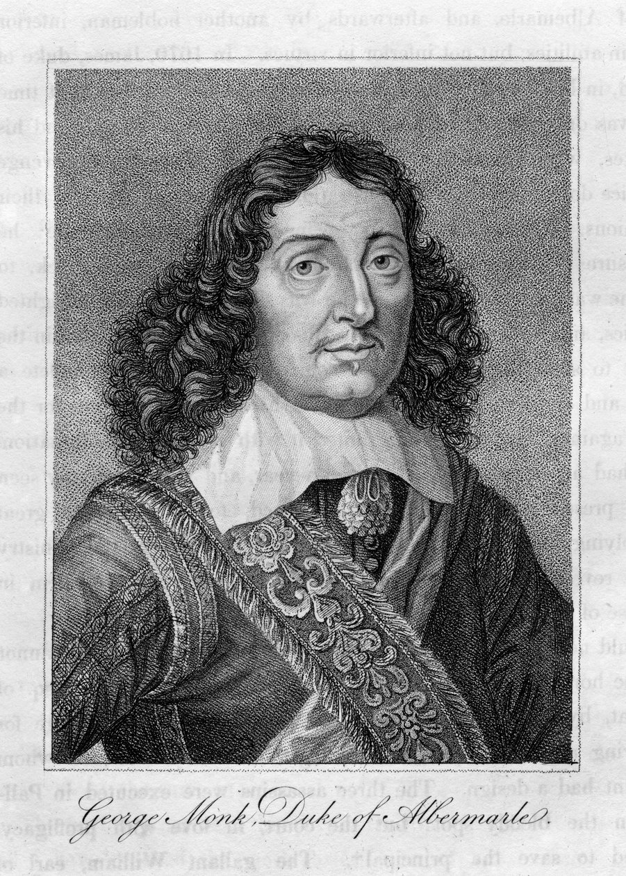 George Monck, Herzog von Albemarle, englischer Soldat des 17. Jahrhunderts von Unbekannt