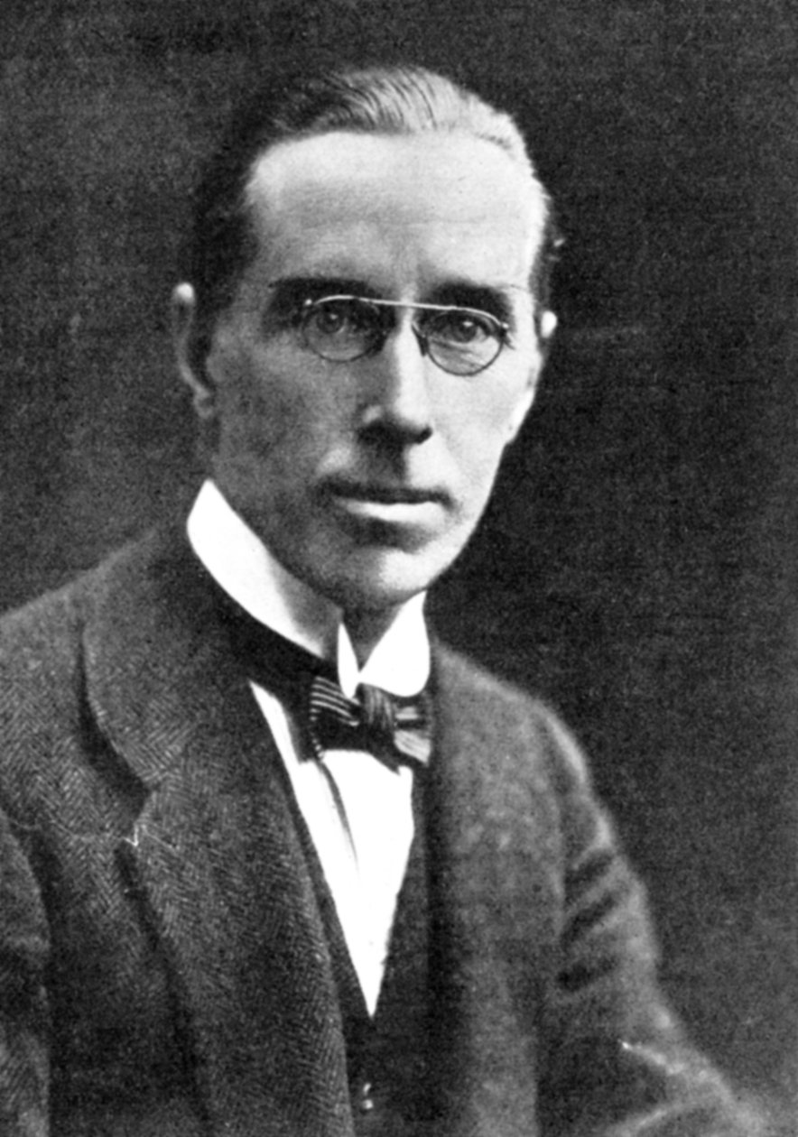 George Warwick Deeping 1877-1950, englischer Romanautor und Kurzgeschichtenschreiber, frühes 20. Jahrhundert von Unbekannt