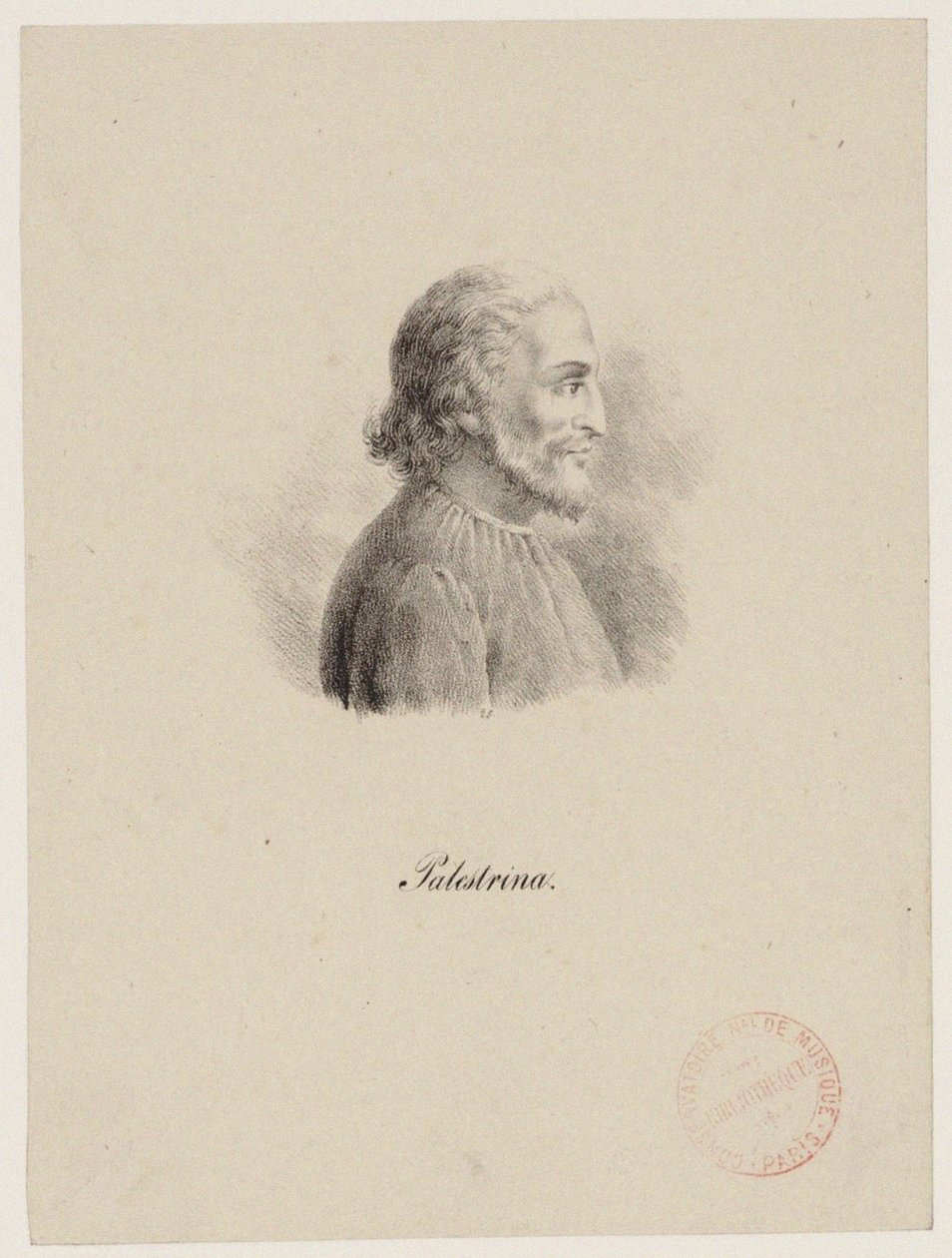 Giovanni Pierluigi da Palestrina, ca. 1800 von Unbekannt