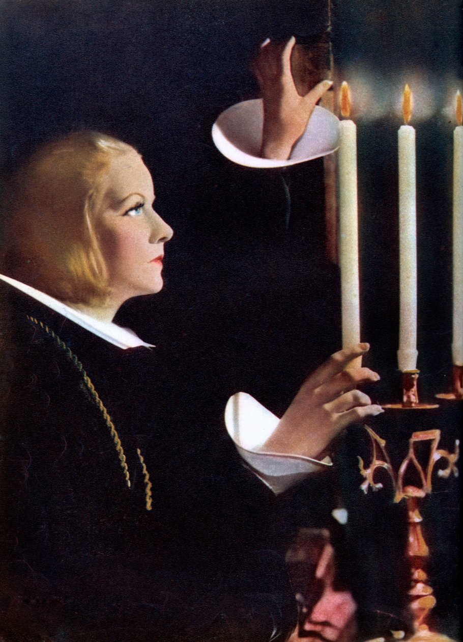 Greta Garbo, schwedische Schauspielerin, 1934-1935 von Unbekannt