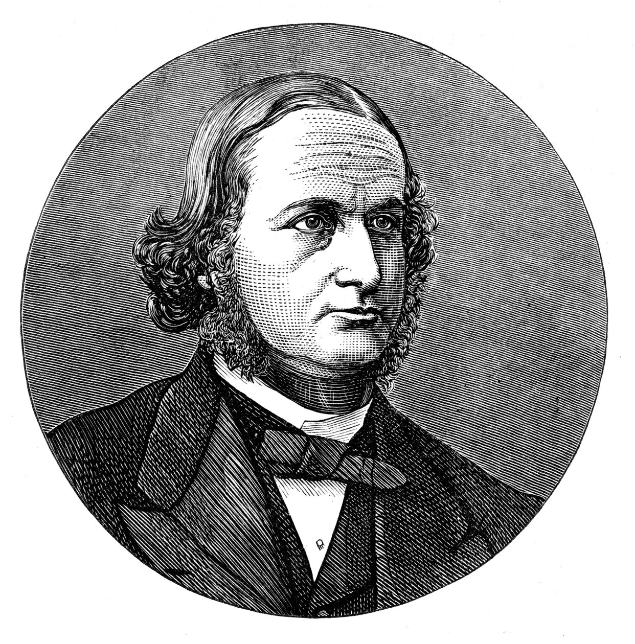 Gustav Robert Kirchhoff, deutscher Physiker, 1876 von Unbekannt