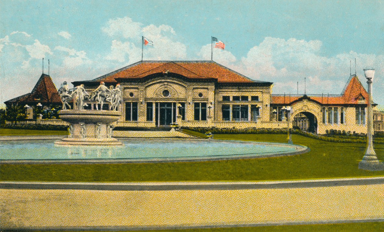 Habana: Casino De La Playa. Das National Casino in Marianao, um 1910 von Unbekannt