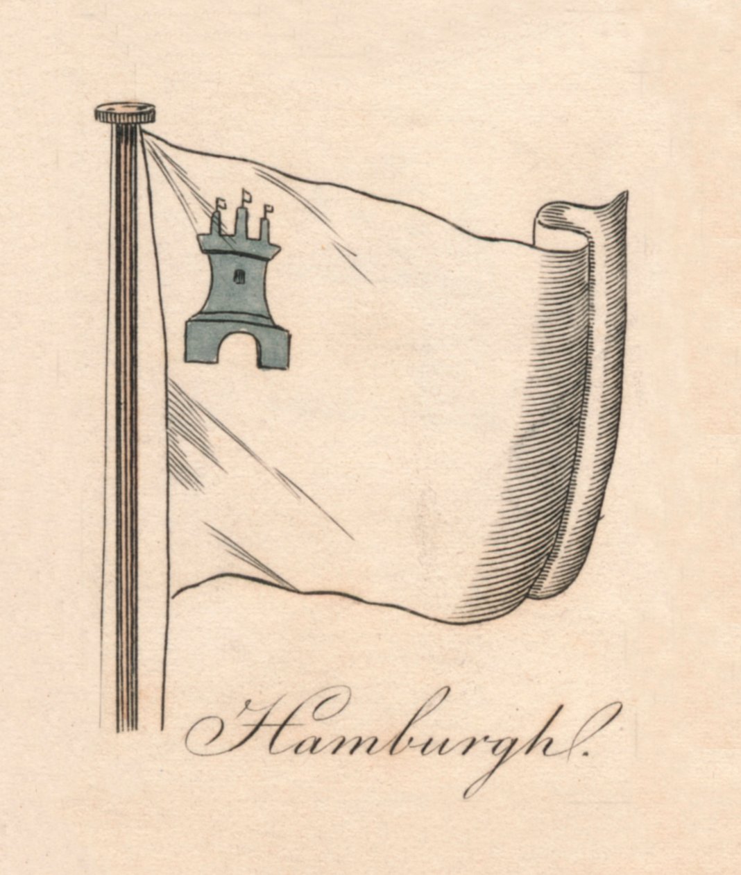 Hamburg, 1838 von Unbekannt