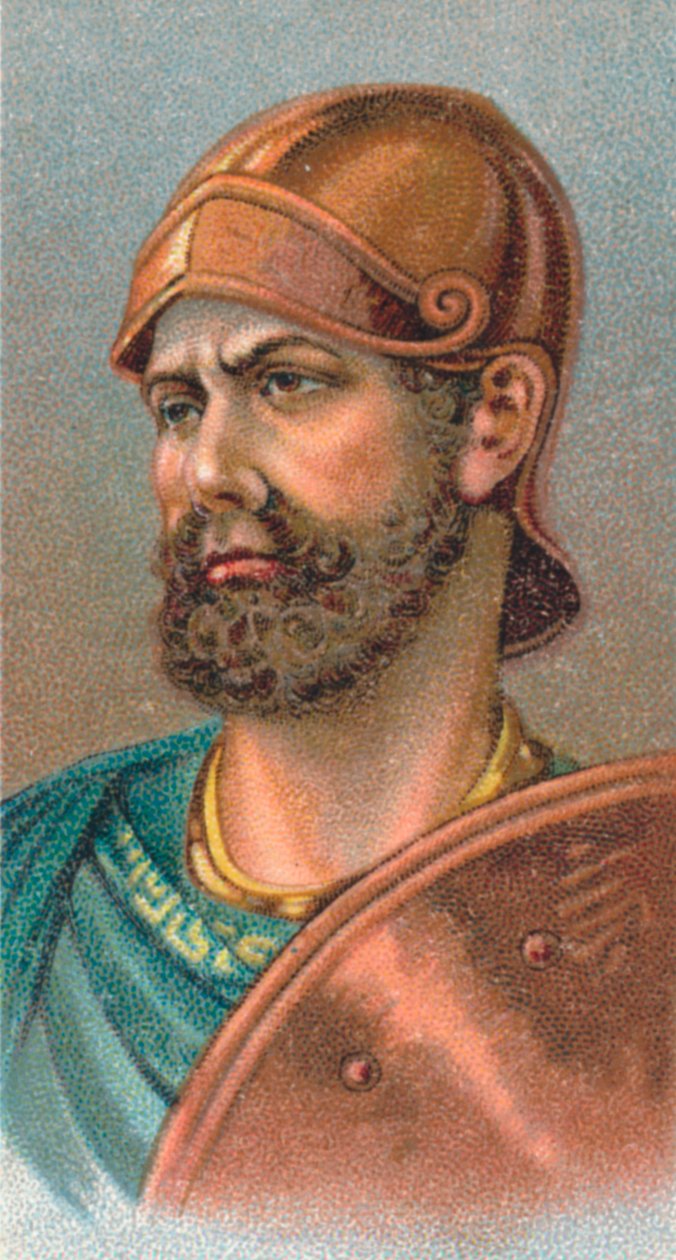 Hannibal 247-183/182/181 v. Chr., punischer Karthager, Militärkommandant, 1924 von Unbekannt