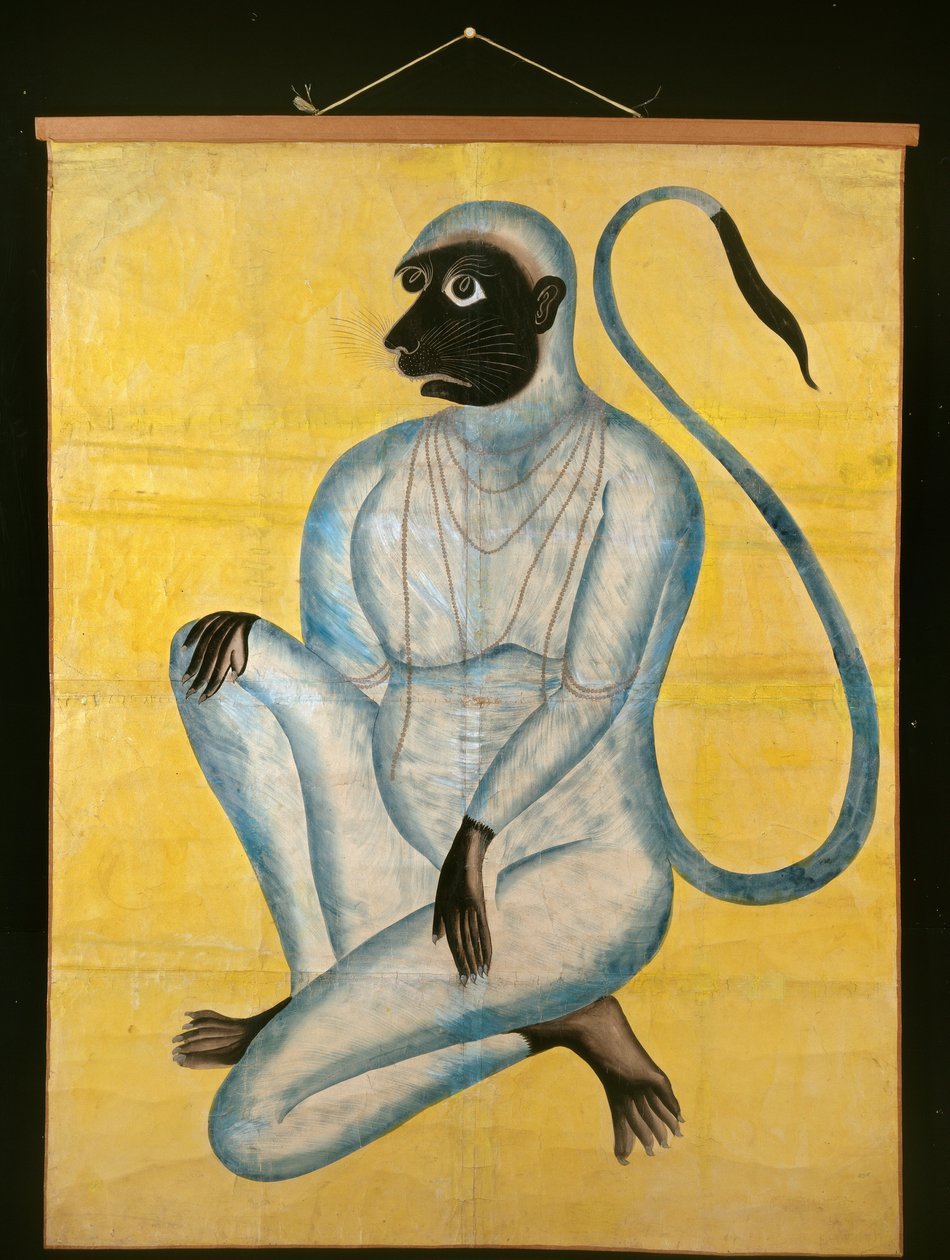 Hanuman, der Affengott, ca. 1870 von Unbekannt