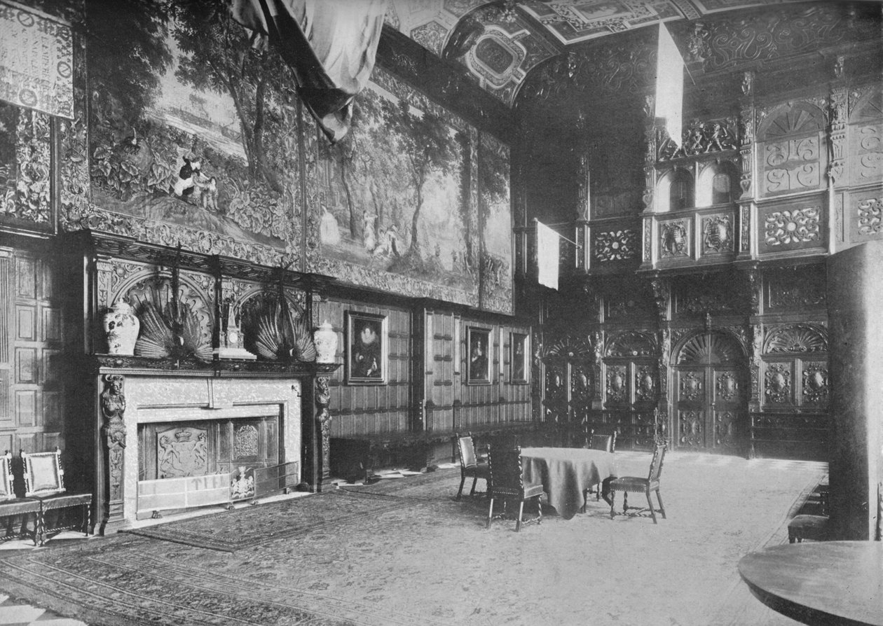Hatfield House, Herts - Der Marquis von Salisbury, 1910 von Unbekannt