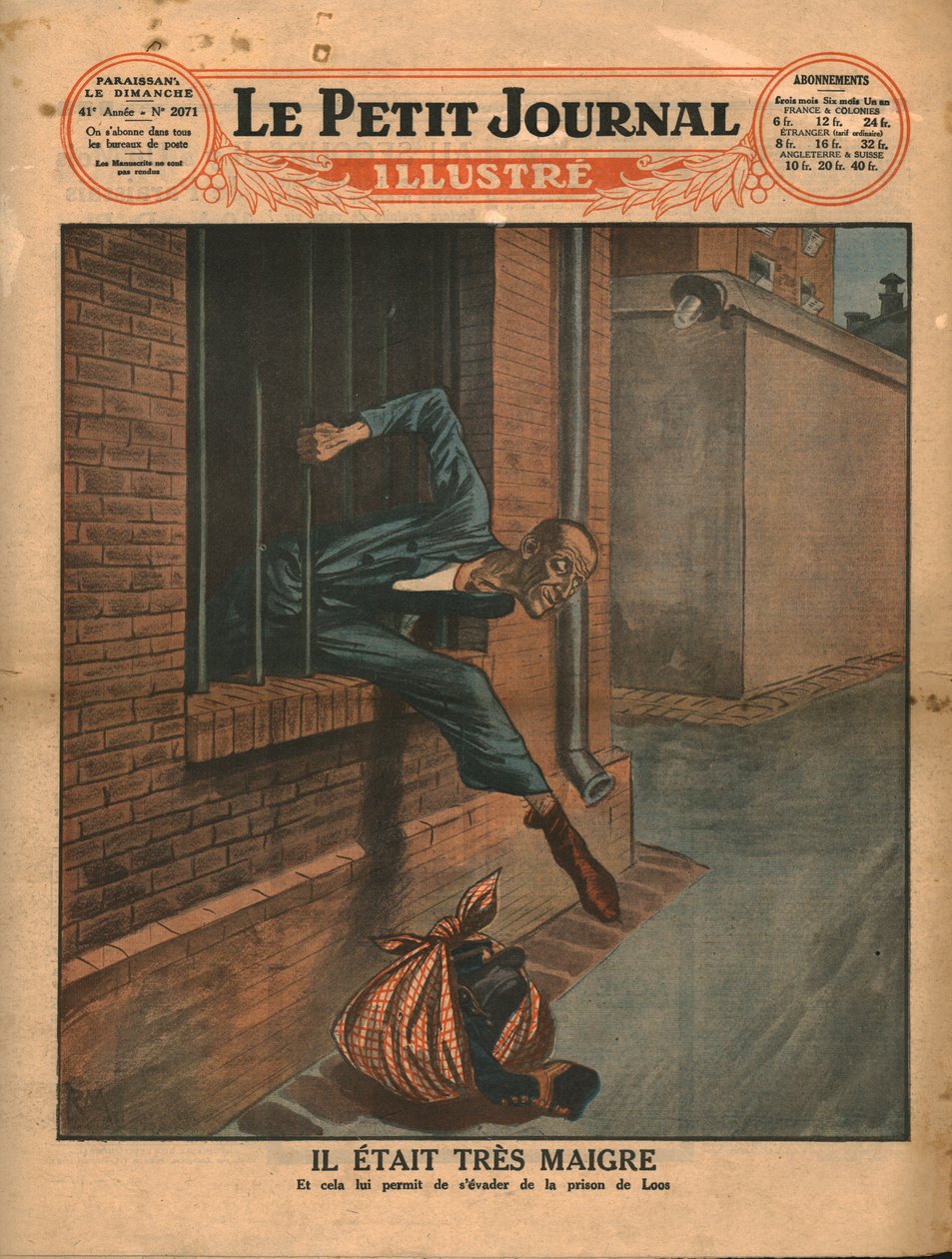 Er war sehr dünn, 1930 von Unbekannt