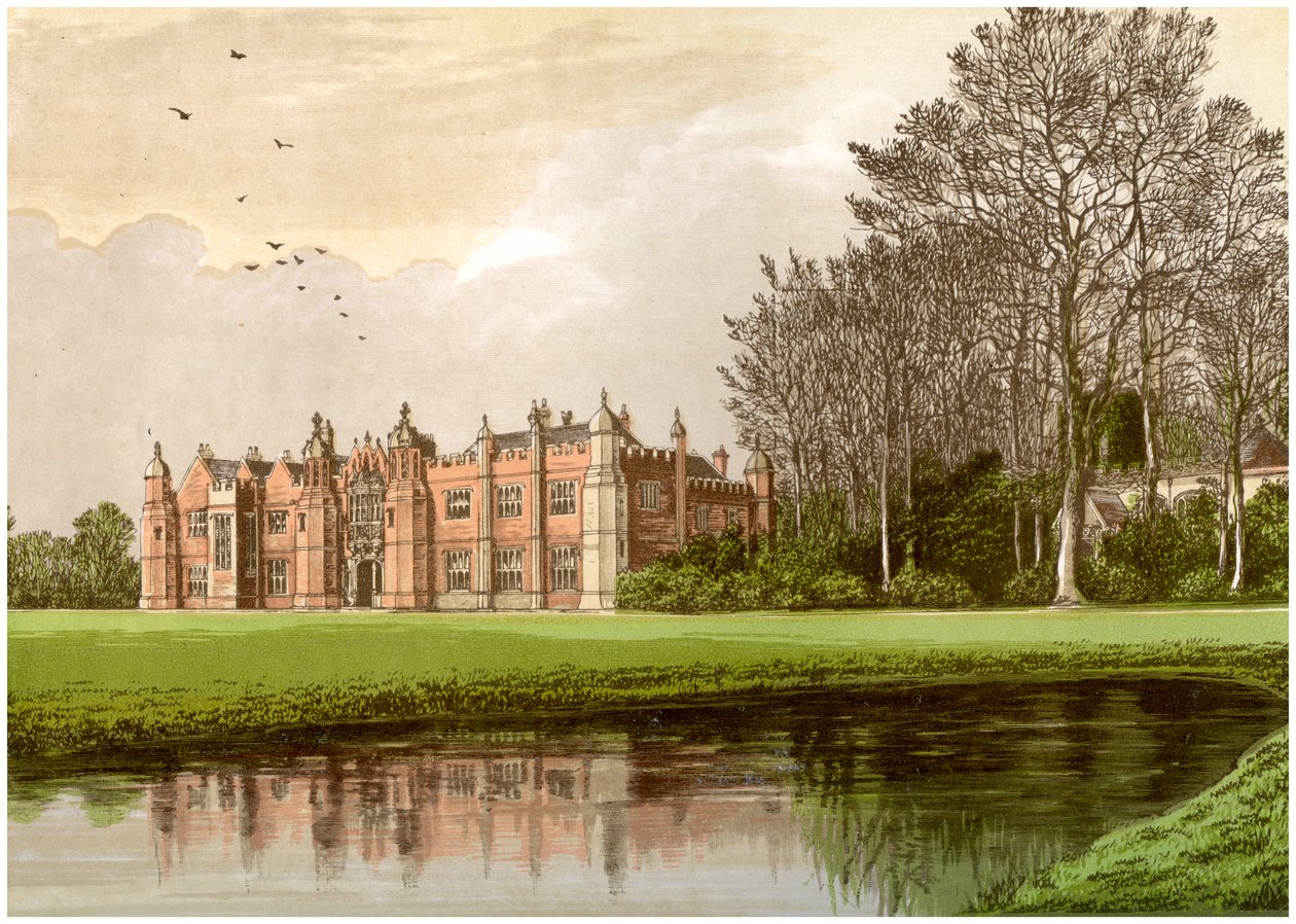 Hengrave Hall, Suffolk, Heimat der Familie Gage, um 1880 von Unbekannt