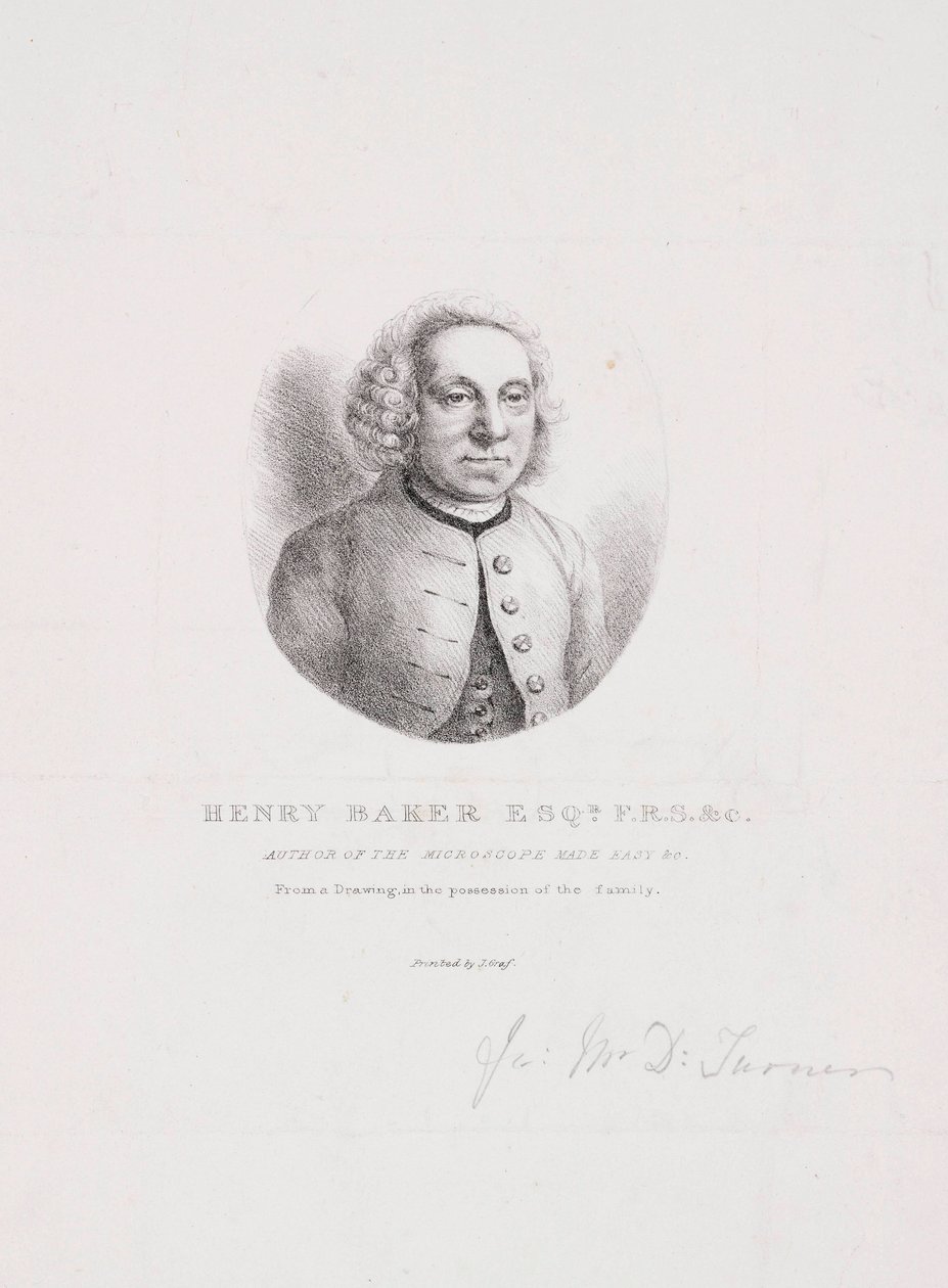 Henry Baker, Naturforscher von Unbekannt