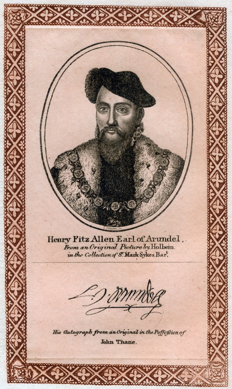 Henry Fitzalan, 19. Earl of Arundel von Unbekannt