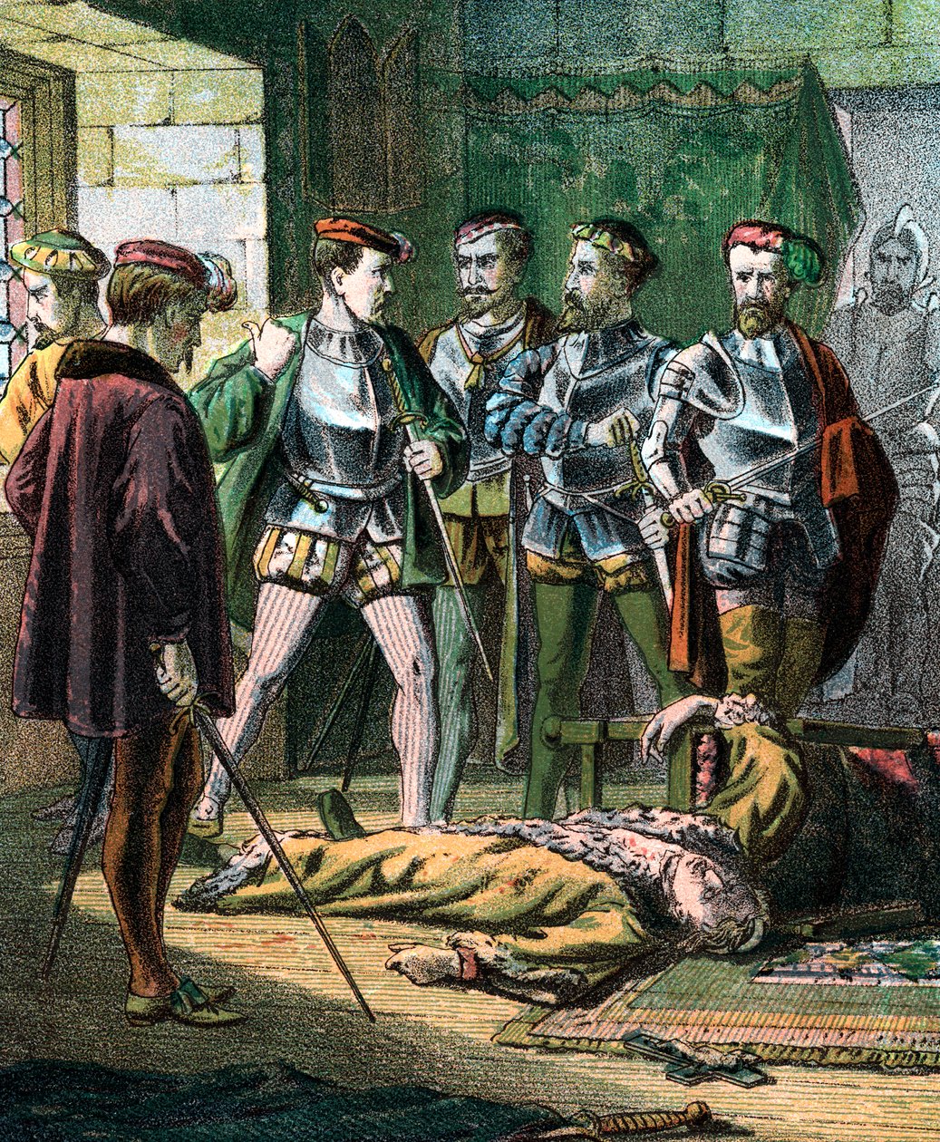 Heinrich von Lothringen, 3. Herzog von Guise, französischer Soldat und Staatsmann des 16. Jahrhunderts, Mitte des 19. Jahrhunderts von Unbekannt